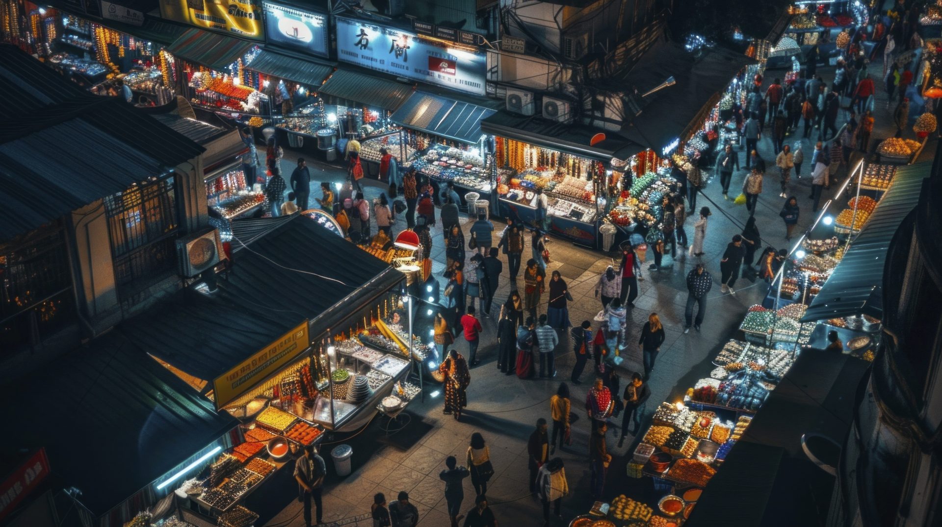 Bazaar Scene